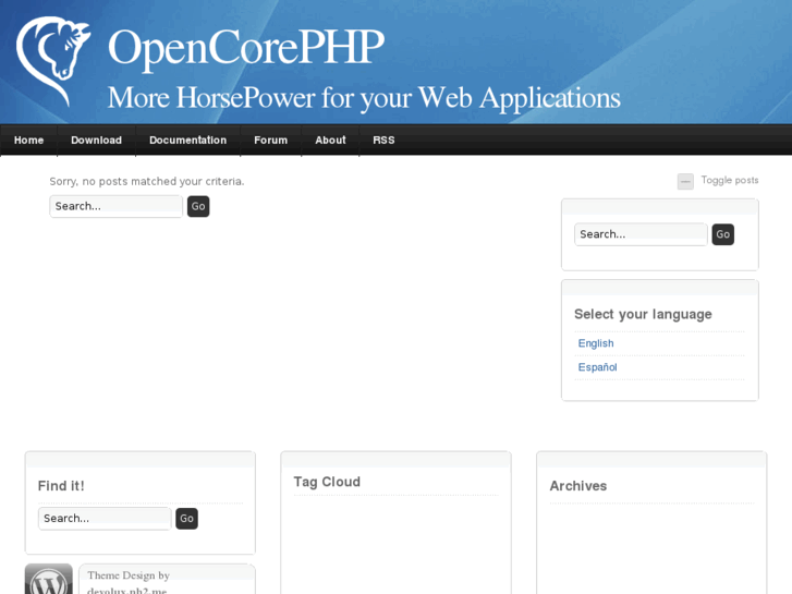 www.opencorephp.com