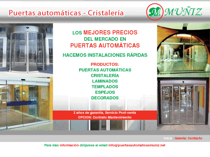 www.puertasautomaticasmuniz.net