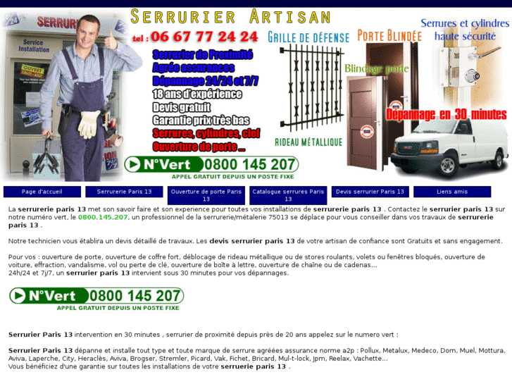 www.serruriersparis13.net