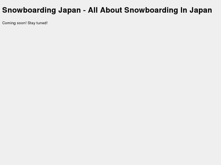 www.snowboarding-japan.com