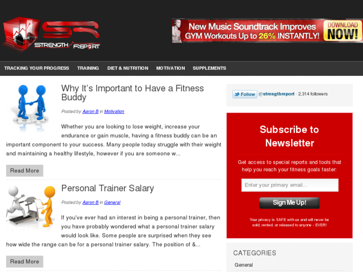 www.strengthreport.com