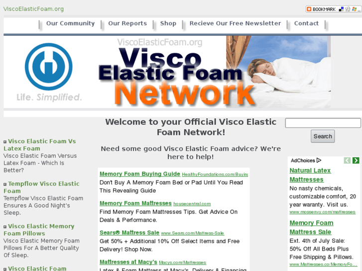 www.viscoelasticfoam.org