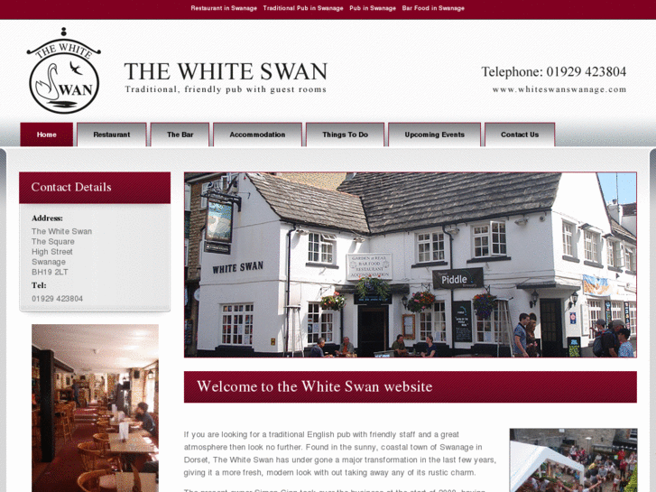 www.whiteswanswanage.com