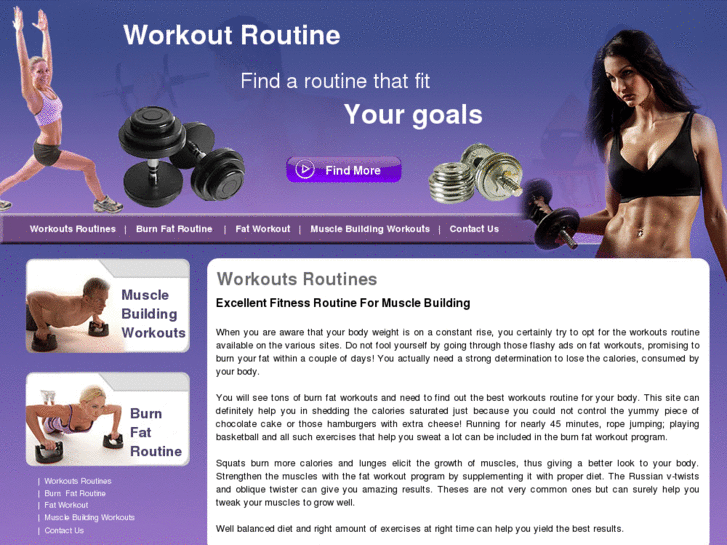 www.workoutsroutine.net