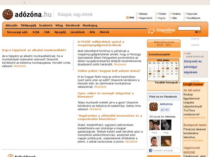 www.adozona.hu