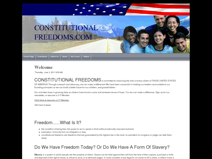 www.constitutionalfreedoms.com