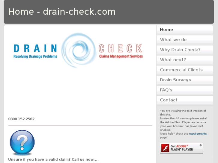 www.drain-check.com