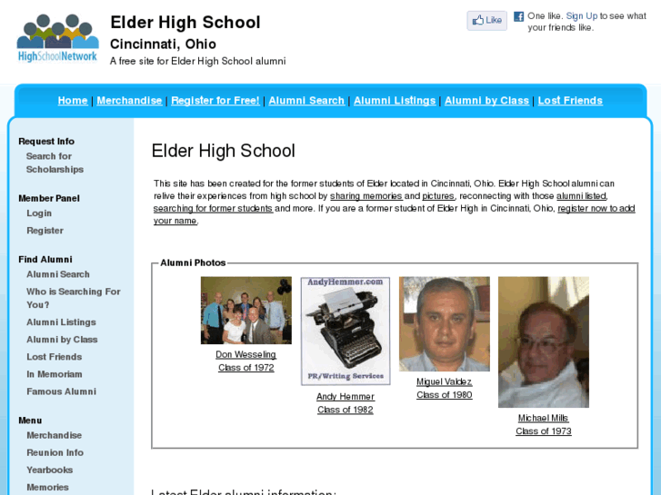 www.elderhighschool.net