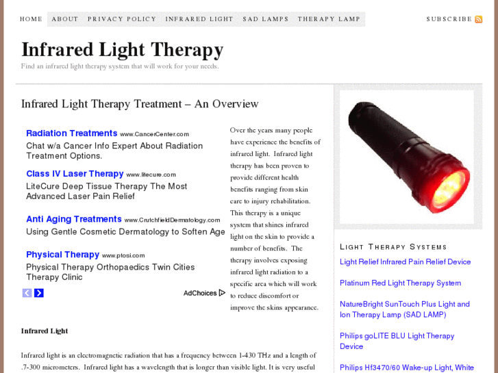 www.infraredlighttherapy.net