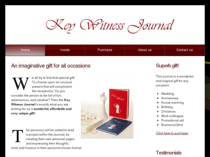 www.keywitnessjournal.com