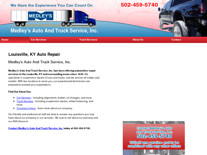 www.medleysautoandtruckrepair.com