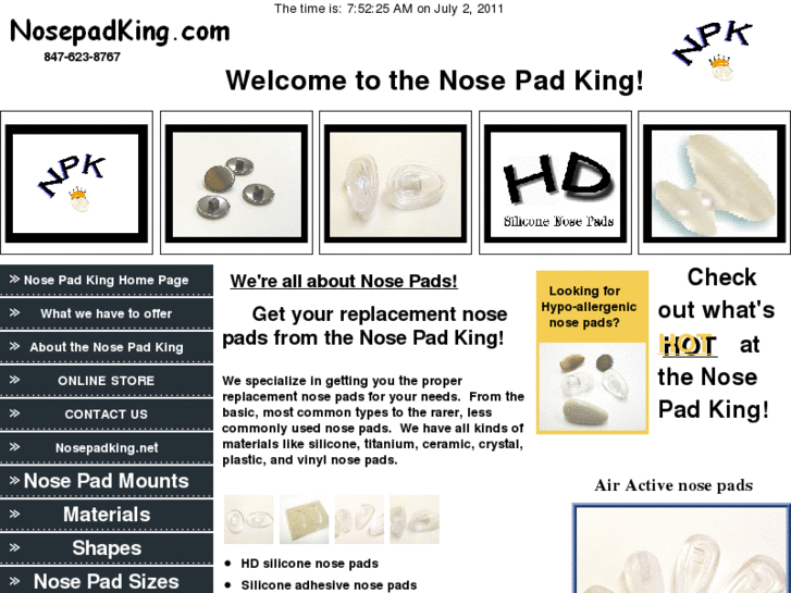 www.nosepadking.com