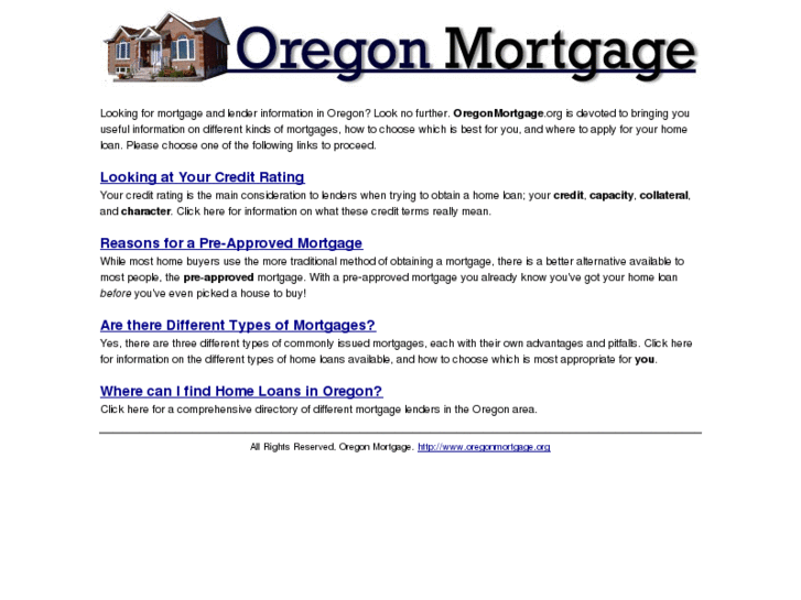 www.oregonmortgage.org