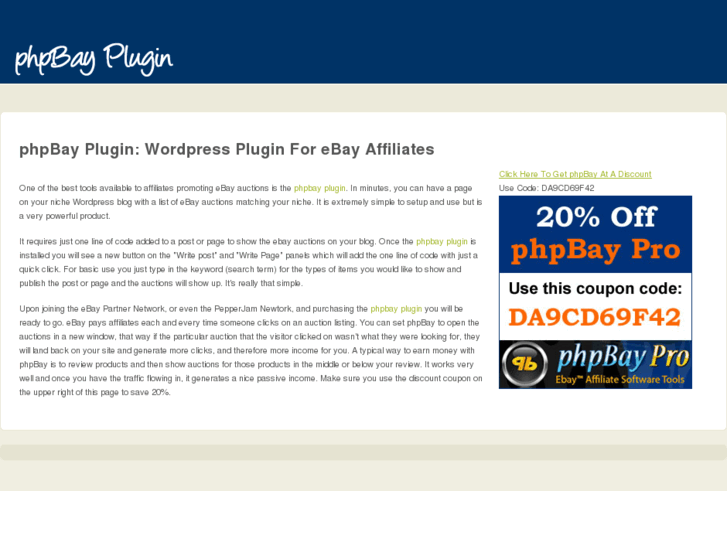 www.phpbayplugin.com