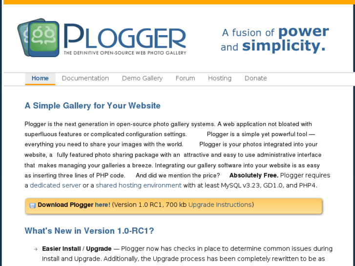 www.plogger.org