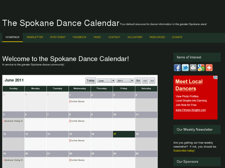 www.spokanedancecalendar.com