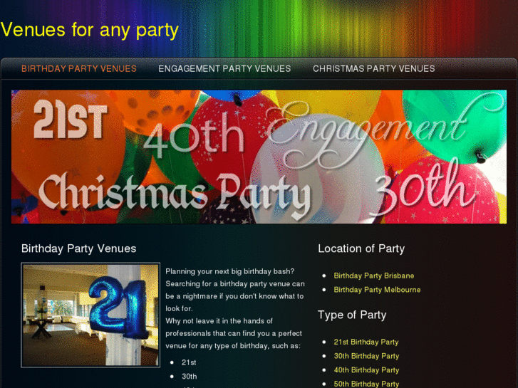 www.venuesforanyparty.com