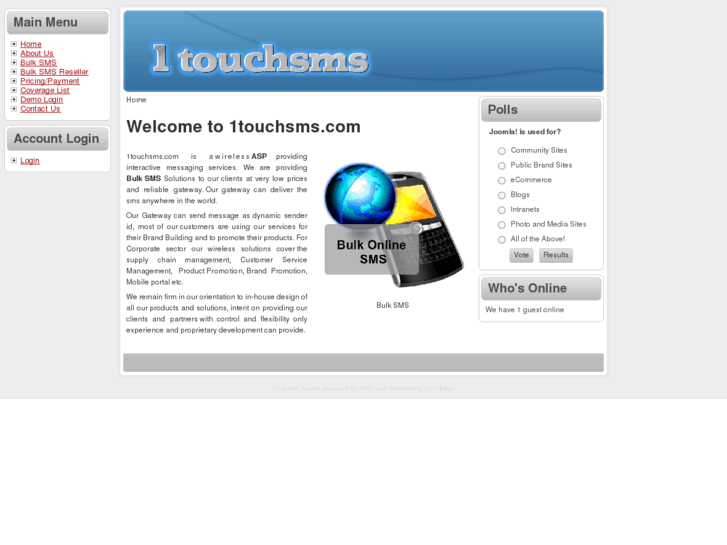 www.1touchsms.com