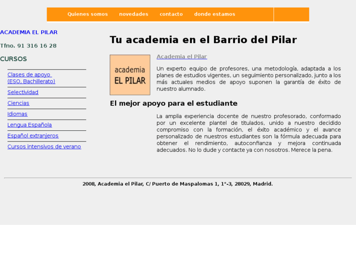 www.academiaelpilar.es