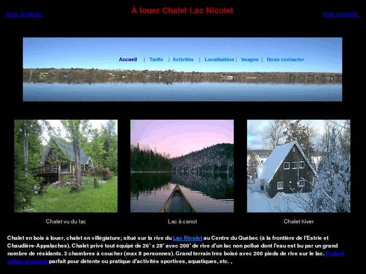 www.chaletlacnicolet.com