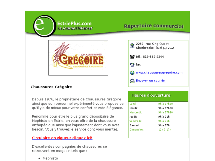 www.chaussuresgregoire.com