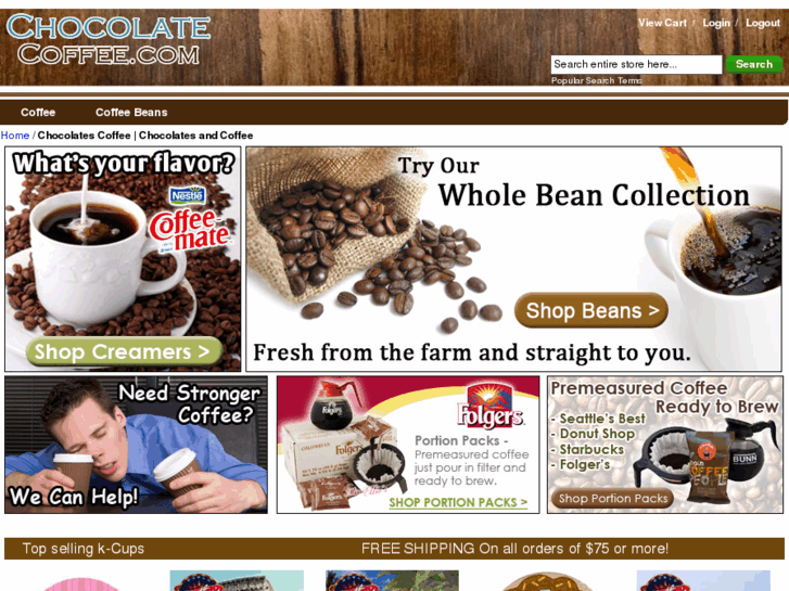 www.chocolatescoffee.com