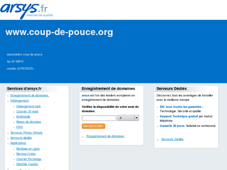 www.coup-de-pouce.org