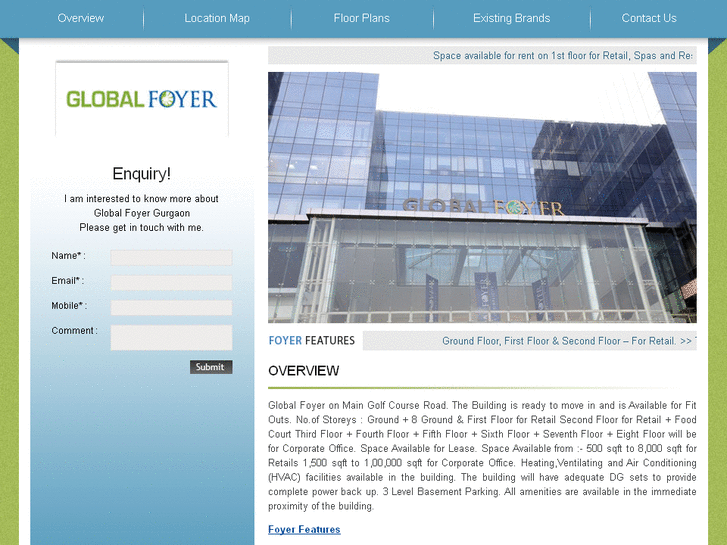 www.globalfoyergurgaon.com