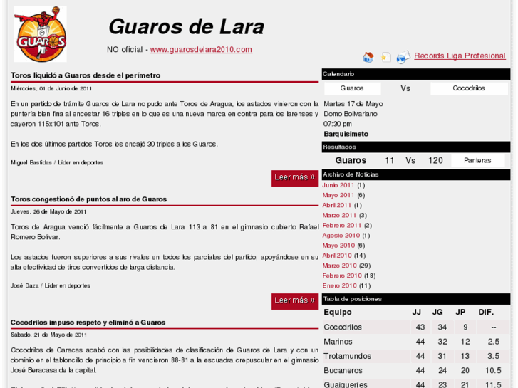 www.guarosdelara2010.com