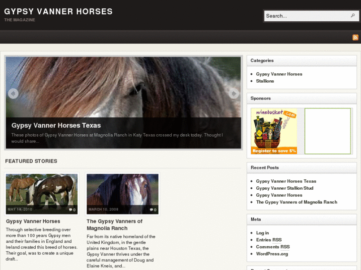 www.gypsyvannerhorsemagazine.com