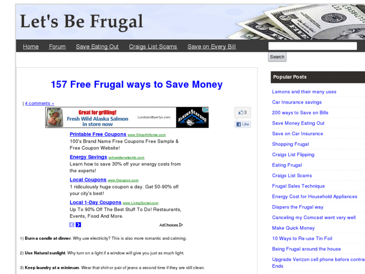 www.letsbefrugal.com