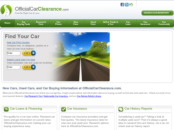 www.officialcarclearance.com