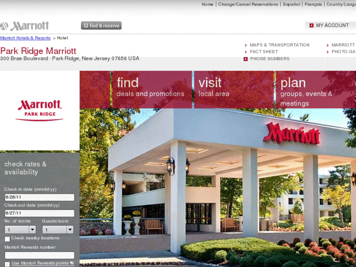 www.parkridgemarriott.com