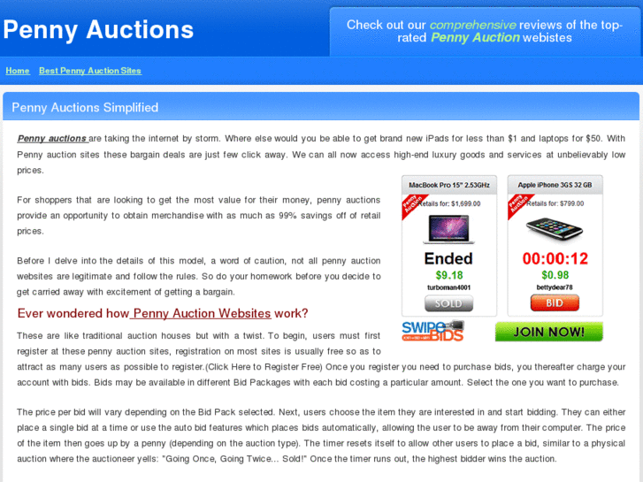 www.pennyauction101.com