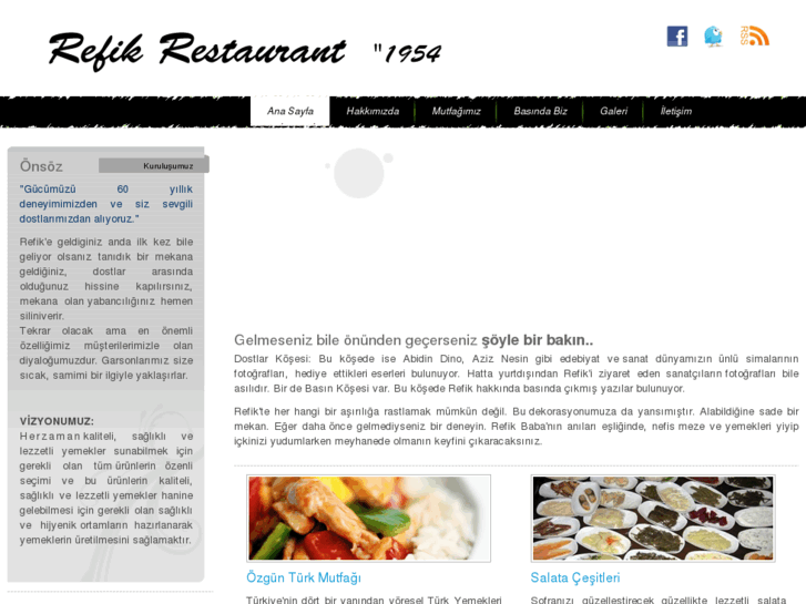 www.refikrestaurant.com