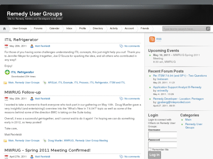www.remedyusergroups.com