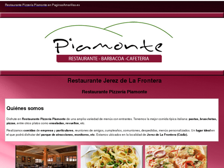 www.restaurantepiamonte.es