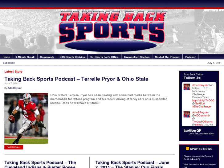 www.takingbacksports.com