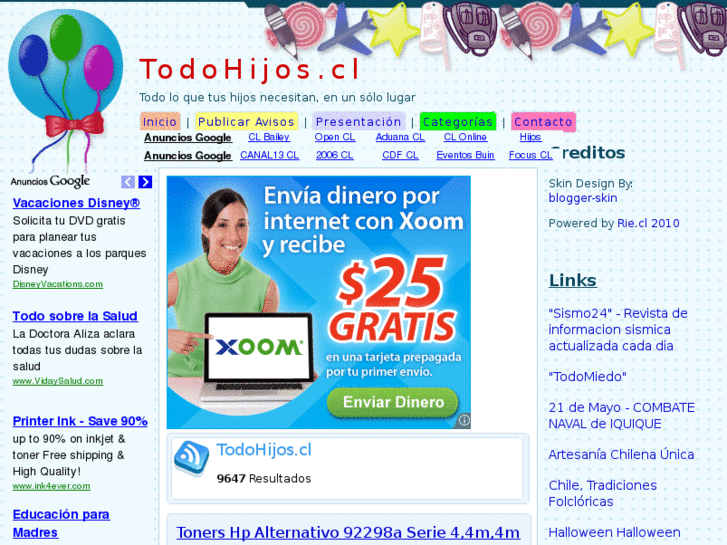 www.todohijos.cl