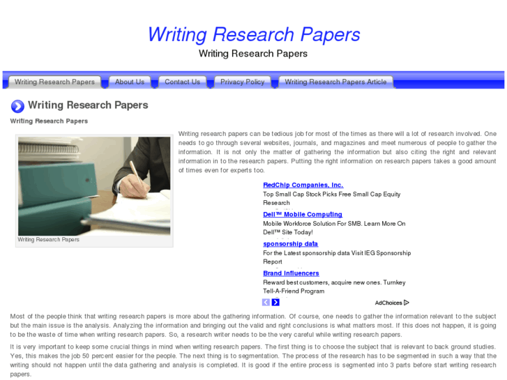 www.writingresearchpapers.org