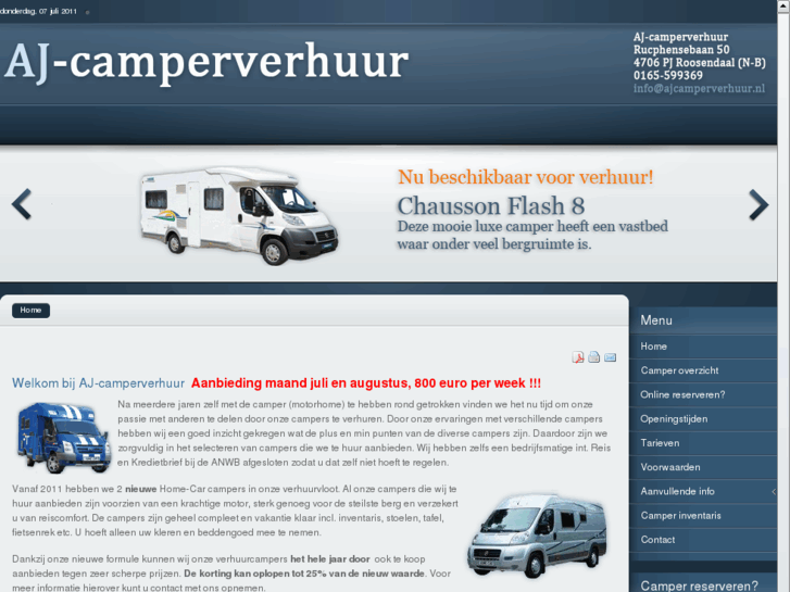 www.ajcamperverhuur.nl