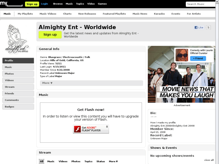 www.almightyentertainment.com