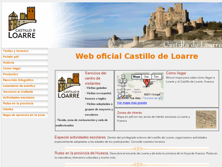 www.castillodeloarre.es