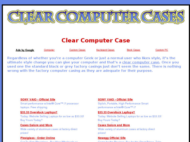 www.clear-computer-case.com