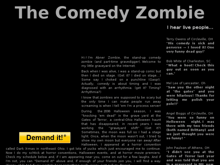 www.comedyzombie.com