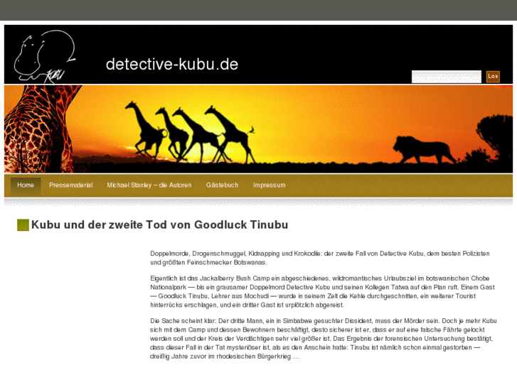 www.detective-kubu.de