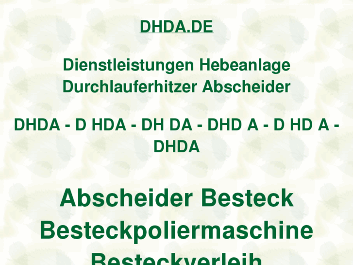 www.dhda.de