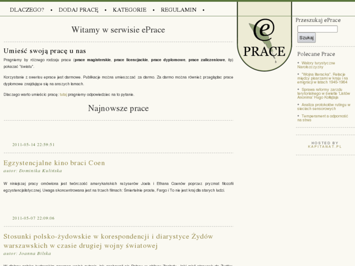 www.eprace.edu.pl