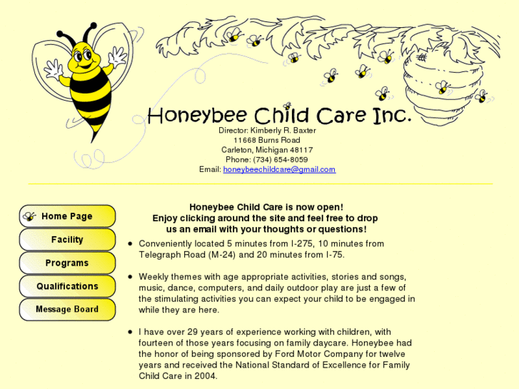 www.honeybeechildcare.net