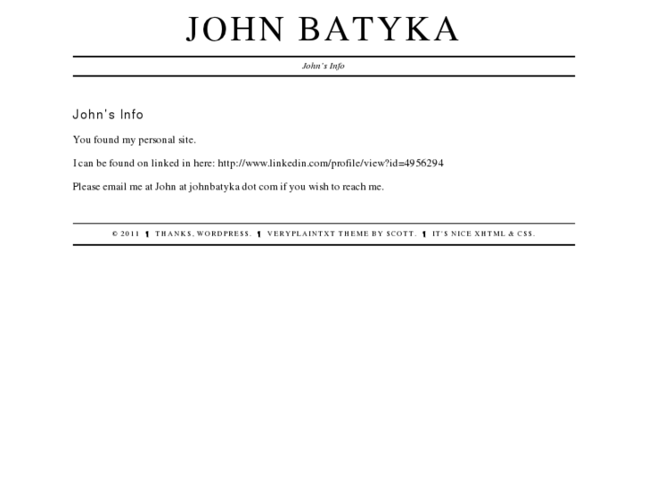 www.johnbatyka.com